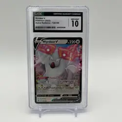 2022 Pokemon Wyrdeer V Astral Radiance #134/189 CGC 10 Holo - CGC 10 - Image 1