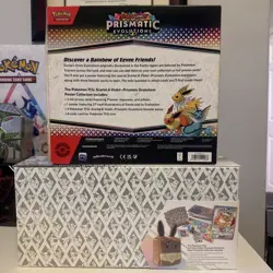 Pokemon Prismatic Evolutions Super Premium Collection SPC and Poster Collection - Image 2