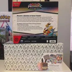 Pokemon Prismatic Evolutions Super Premium Collection SPC and Poster Collection - Image 3