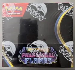 Pokemon TCG Mega Evolution PHANTASMAL FLAMES Booster Box NEW/Factory Sealed - Image 2