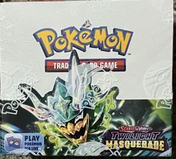 Pokemon TCG Scarlet Violet Twilight Masquerade Booster Box SV06 New & Sealed - Image 1