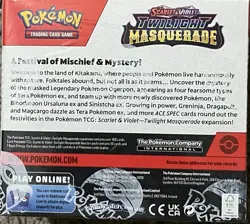 Pokemon TCG Scarlet Violet Twilight Masquerade Booster Box SV06 New & Sealed - Image 2