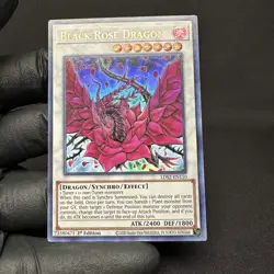 VLP - x3 Set - Black Rose Dragon - 1st Ultra (B, G, G) - LDS2-EN110 - Yu-Gi-Oh - Image 4