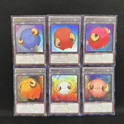 All 6 Sheep Tokens - Joey's World - Limited Ultra - LC04-EN004,5,6,7,8,9 - Image 1