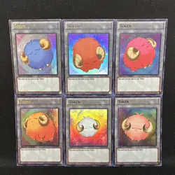 All 6 Sheep Tokens - Joey's World - Limited Ultra - LC04-EN004,5,6,7,8,9 - Image 1