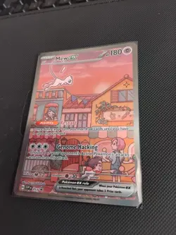 Pokemon TCG Mew EX SVP Blackstar 151 Promo Card 053 Near Mint Condition - Image 2