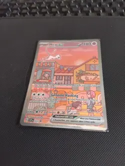 Pokemon TCG Mew EX SVP Blackstar 151 Promo Card 053 Near Mint Condition - Image 3