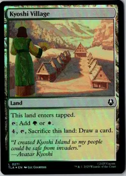 MTG, Kyoshi Village NM Foil Avatar The Last Airbender - Image 1