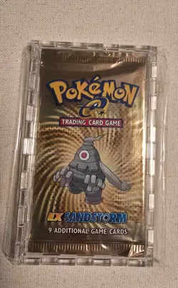 Pokemon TCG EX Sandstorm Booster Pack 2003 Dusclops Artwork, Sealed - Image 1