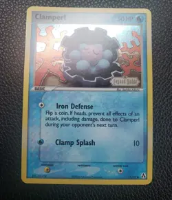 Pokemon Card Ex Legend Maker Clamperl 51/92 2006 Reverse Stamped Holo NM - Image 1