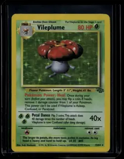 Pokemon TCG Vileplume 15/64 Jungle Holo MP - Image 1