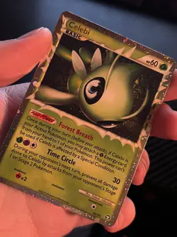 Celebi (Prime) 92/102 Triumphant Holo Pokemon TCG Rare Vintage - Image 2