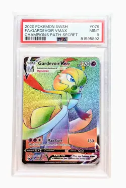 Pokemon TCG - Gardevoir VMAX 76/73 - Champion's Path - Secret Rare - PSA 9 - Image 1