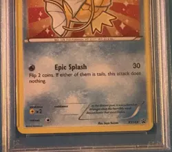 PSA 9 MINT Magikarp Pokemon 2016 Shiny Black Star Promo #XY143 - Image 3