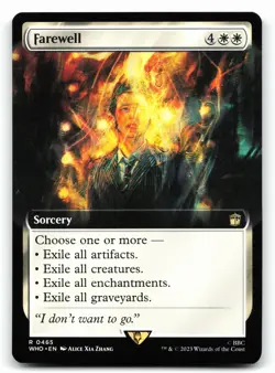 Farewell Extended Art #465 Doctor Who - Image 1