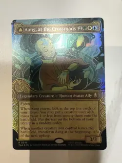 Aang, at the Crossroads (Showcase) Avatar: The Last Airbender Foil - Ships Now! - Image 1