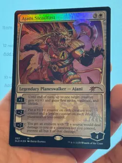 1X FOIL Ajani Steadfast Alternate Art NM MTG Magic Secret Lair SLD Commander EDH - Image 2