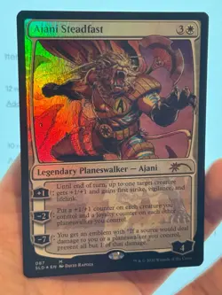 1X FOIL Ajani Steadfast Alternate Art NM MTG Magic Secret Lair SLD Commander EDH - Image 3