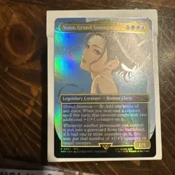 Yuna, Grand Summoner X1 Mtg Promo Nm Borderless Foil Miki Yamashita 0001 - Image 2