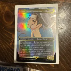Yuna, Grand Summoner X1 Mtg Promo Nm Borderless Foil Miki Yamashita 0001 - Image 3