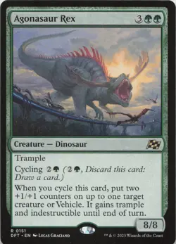 Agonasaur Rex R Aetherdrift 151 - LP MTG - Image 1