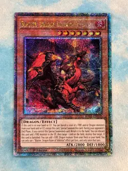 YUGIOH BLASTER, DRAGON RULER OF INFERNOS QUARTER CENTURY 1ST NM RA03-EN010 - Image 1