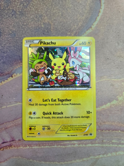 HOLO Pikachu Picnic XY95 Holo XY Promos - Pokemon Card - Image 1