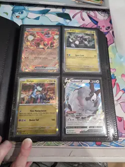 120 Cards Bundle Pokemon Binder ex, V, Holos, Rev Holos, Regular Cards + NM - Image 2