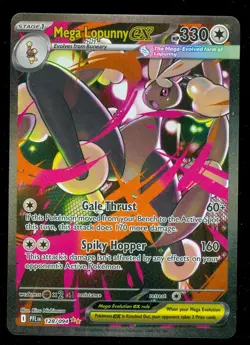 Pokemon MEGA LOPUNNY EX 128/094 Phantasmal Flames SPECIAL ILLUSTRATION - Card B - Image 1