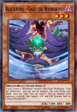 Blackwing - Gale the Whirlwind - BLCR-EN056 Ultra Rare | Yu-Gi-Oh! Card - Image 1