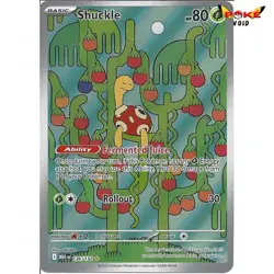 136/132 Shuckle : Illustration Rare Card : ME-01 Mega Evolution - Image 1