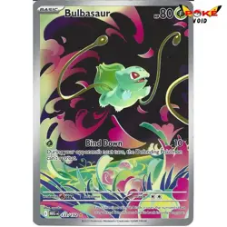 133/132 Bulbasaur : Illustration Rare Card : ME-01 Mega Evolution - Image 1