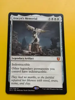 Avacyn's Memorial. Legendary Mythic Artifact. MIC MTG Card. - Image 2