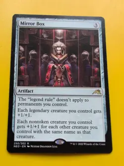 Mirror Box. Rare Artifact. NEO MTG Card. - Image 2