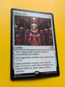 Mirror Box. Rare Artifact. NEO MTG Card. - Image 3