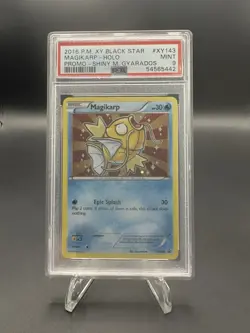 Pokemon Magikarp XY143 Holo Black Star Promo Card PSA 9 Mint!! - Image 1