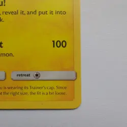 Pokemon TCG Ash's Pikachu Black Star Promo Card SM108 - Image 4