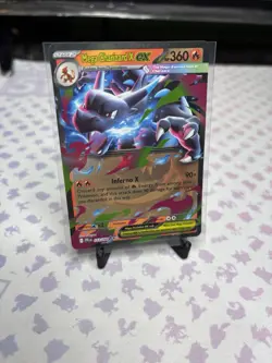 Mega Charizard Ex 013/094 Phantasmal Flames Pokemon Card - Image 1