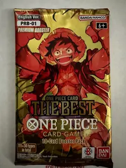 The Best Premium Booster Pack One Piece Card Game PRB01 English OP TCG PRB01 - Image 1