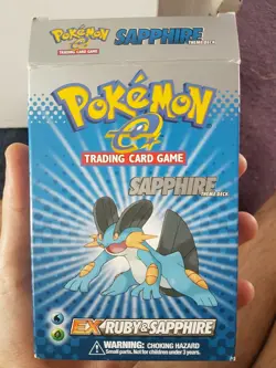 Pokemon Card Sapphire Theme Deck 2003 - EX Ruby & Sapphire - Starter Deck - Image 1