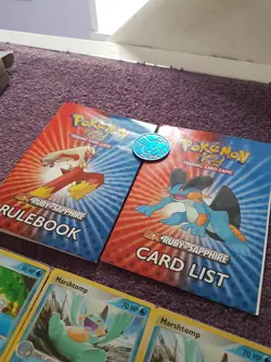 Pokemon Card Sapphire Theme Deck 2003 - EX Ruby & Sapphire - Starter Deck - Image 3