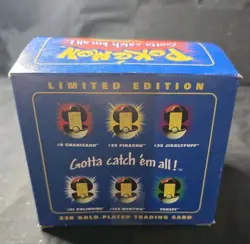 Pokemon 23k Gold Charizard Trading Card with Pokeball 1999 Sealed Never Opened - Image 4