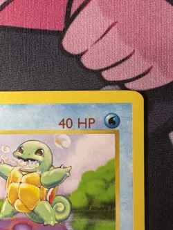 Squirtle 63/102 Base Set Shadowless Vintage 1999 WOTC Pokemon Card - Image 3