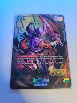 Janemba FS10-07 Bonus Pack Gold Alternate Art Dragon Ball Legends Card - Image 1