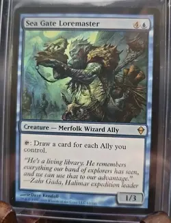 Sea Gate Loremaster Zendikar MTG Regular Lightly Played - Image 3