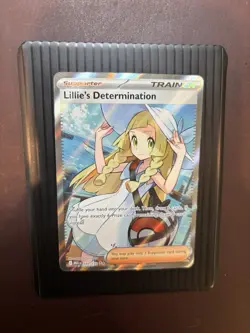 Pokemon TCG Lillie's Determination 169/132 Ultra Rare Mega Evolution NM - Image 1
