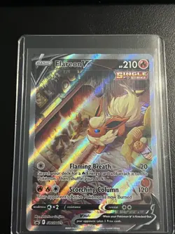Pokemon Flareon V SWSH179 Black Star Promo - Image 1