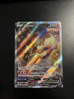 Pokemon Flareon V SWSH179 Black Star Promo - Image 2