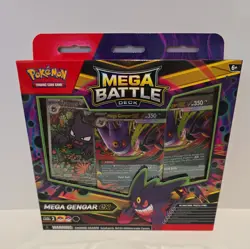 Mega Gengar ex Pokemon TCG Mega Battle Deck Factory Sealed - Image 1