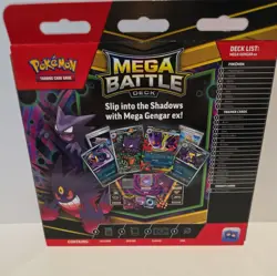 Mega Gengar ex Pokemon TCG Mega Battle Deck Factory Sealed - Image 2
